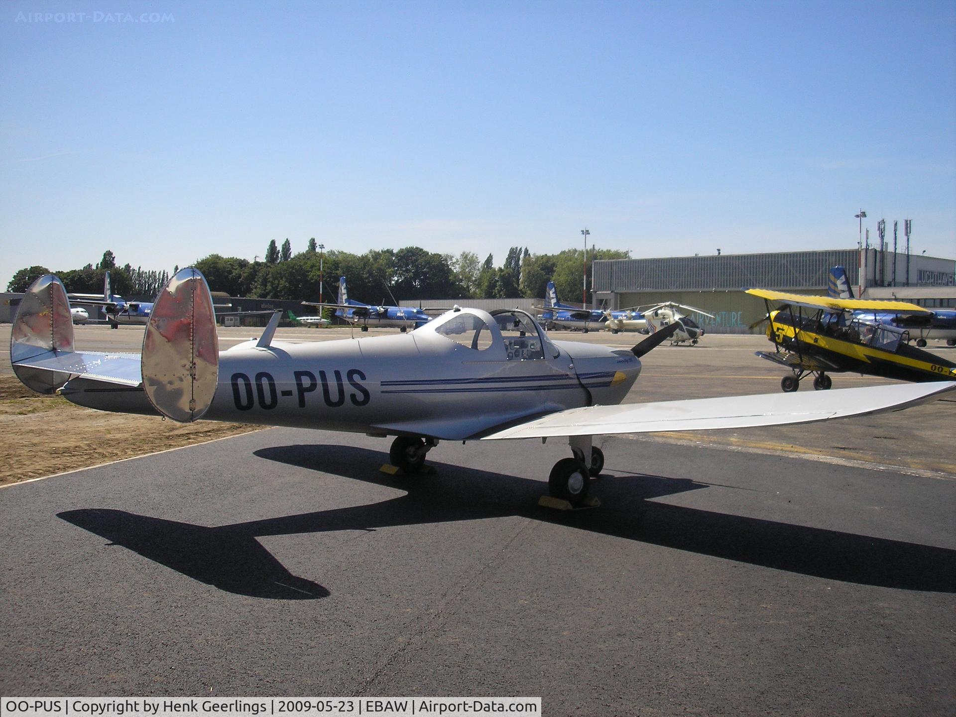 OO-PUS, 1947 Erco 415D Ercoupe C/N 4577, Stampe Fly In 2009