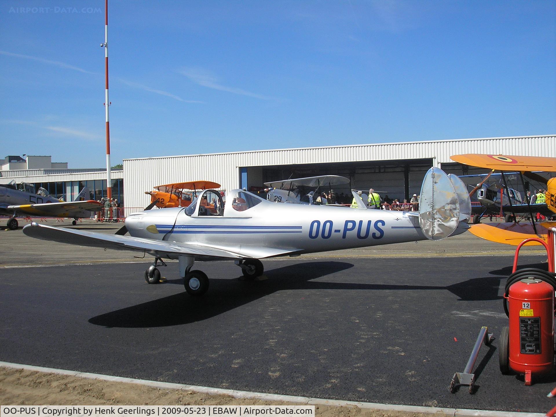 OO-PUS, 1947 Erco 415D Ercoupe C/N 4577, Stampe Fly In 2009