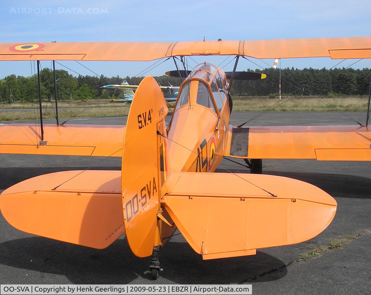 OO-SVA, 1953 Stampe-Vertongen SV-4B C/N 1191, Visitor at Chipmunk Fly In