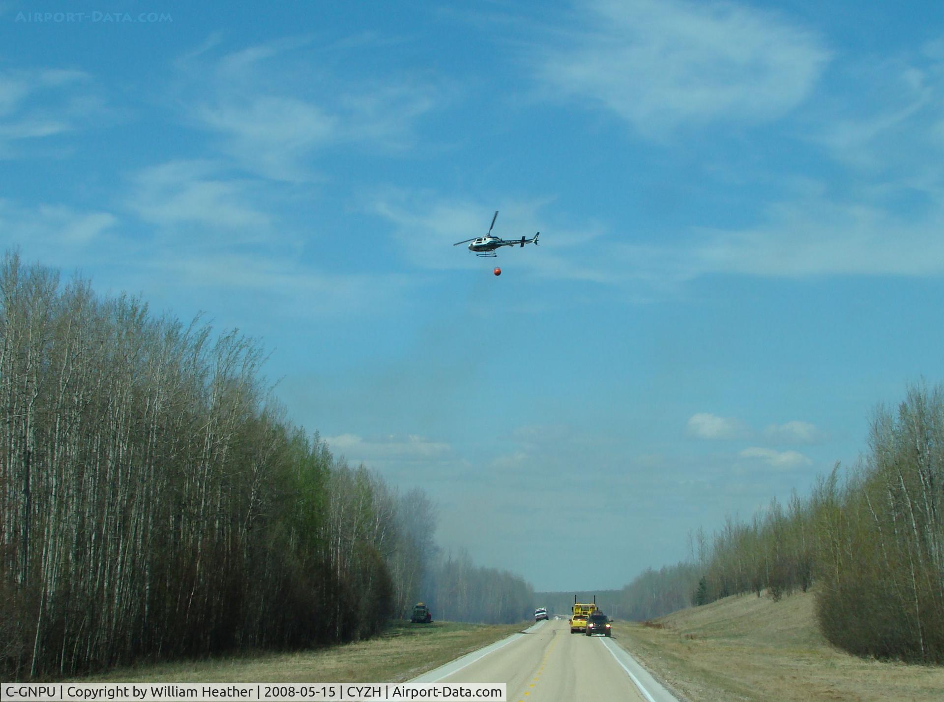 C-GNPU, 2006 Aerospatiale AS-350B-2 Ecureuil C/N 4187, Fighting Fire's