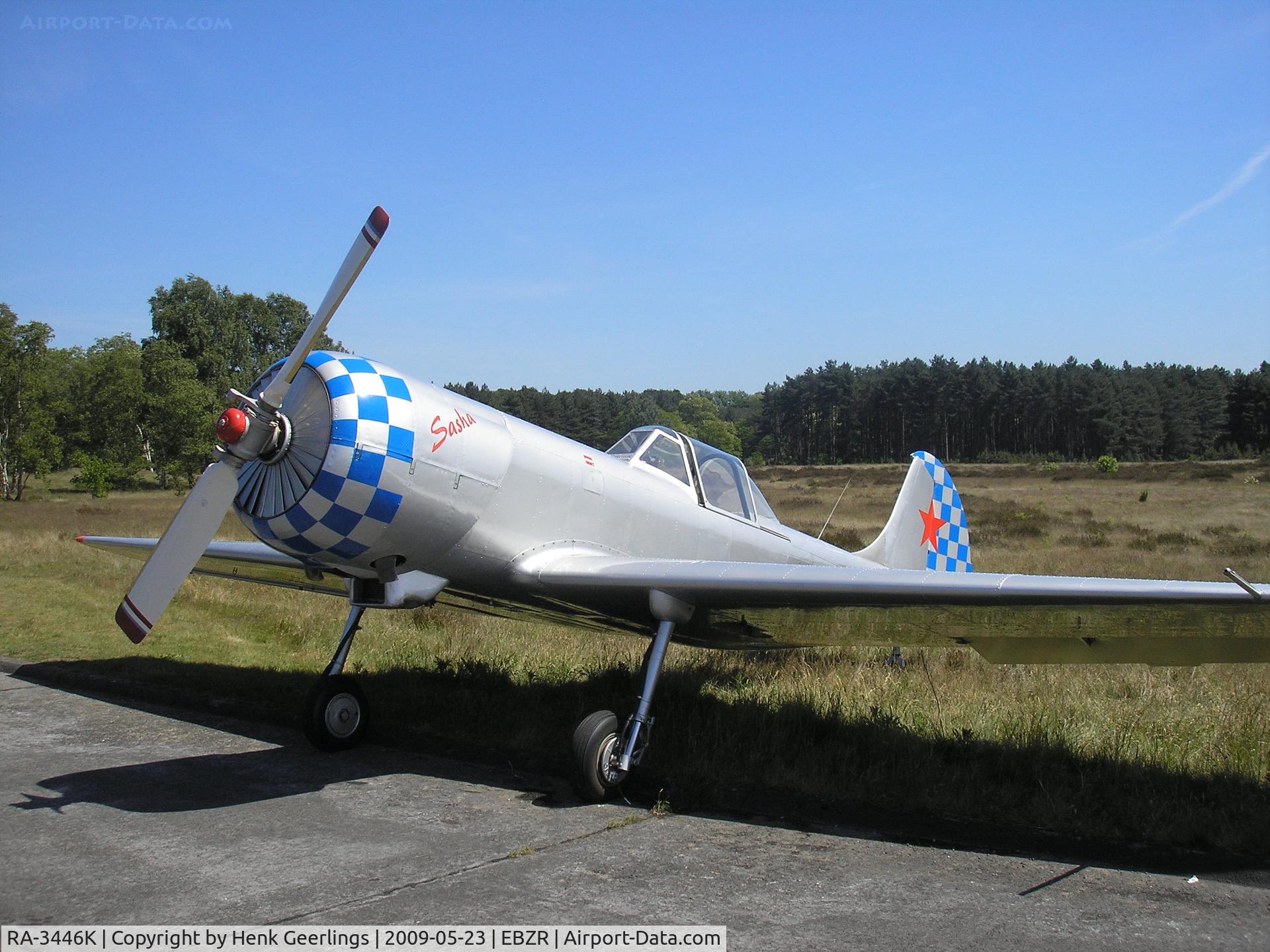 RA-3446K, Yakovlev Yak-50 C/N 863211, Visitor at Chipmunk Fly In