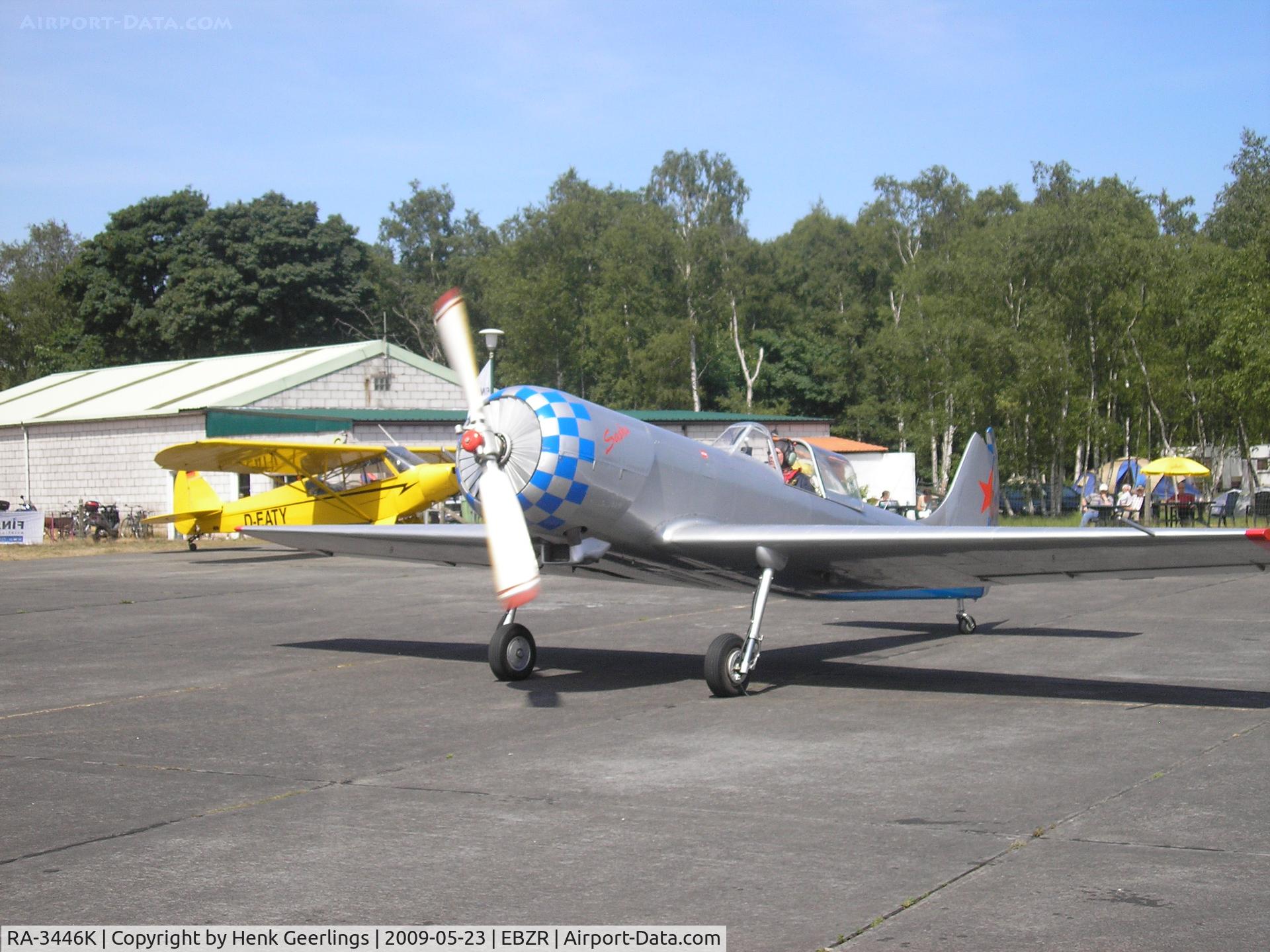 RA-3446K, Yakovlev Yak-50 C/N 863211, Visitor at Chipmunk Fly In