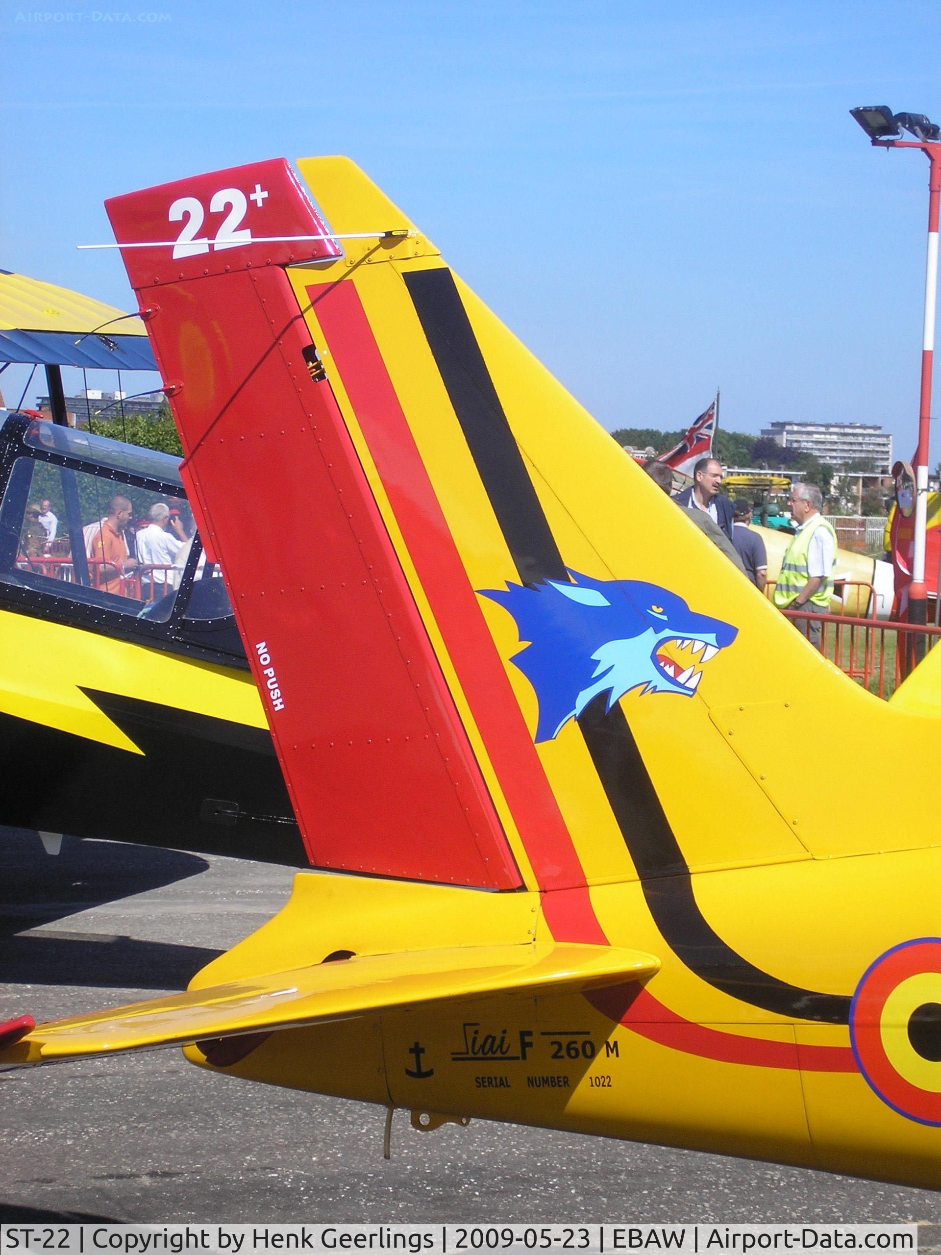 ST-22, SIAI-Marchetti SF-260M C/N 10-22, Visitor Stampe Fly In , Deurne