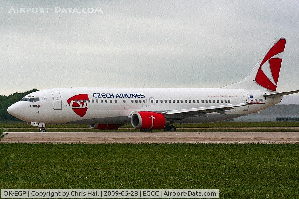 OK-EGP, 1999 Boeing 737-45S C/N 28476, CSA Czech Airlines