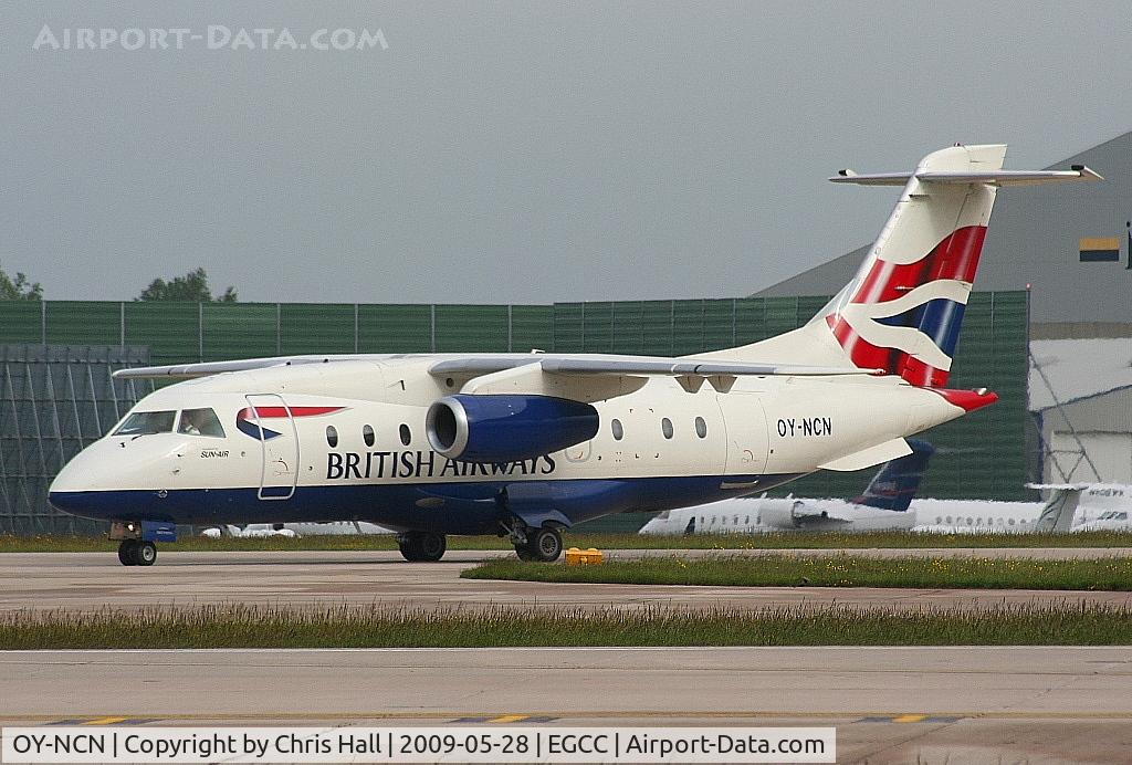 OY-NCN, 2001 Fairchild Dornier 328-310 328JET C/N 3193, British Airways, operated by Sun Air