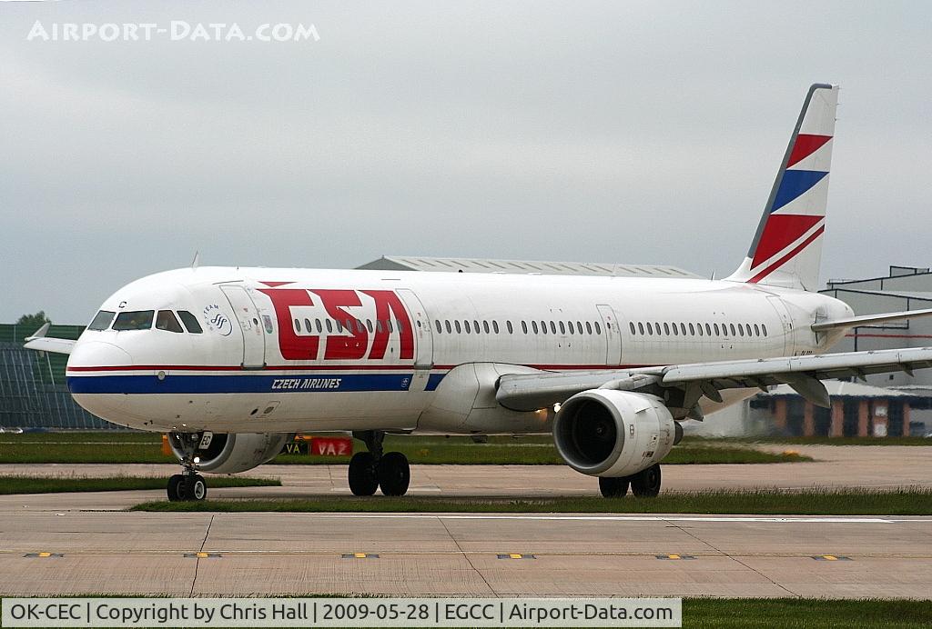 OK-CEC, 1997 Airbus A321-211 C/N 674, CSA Czech Airlines