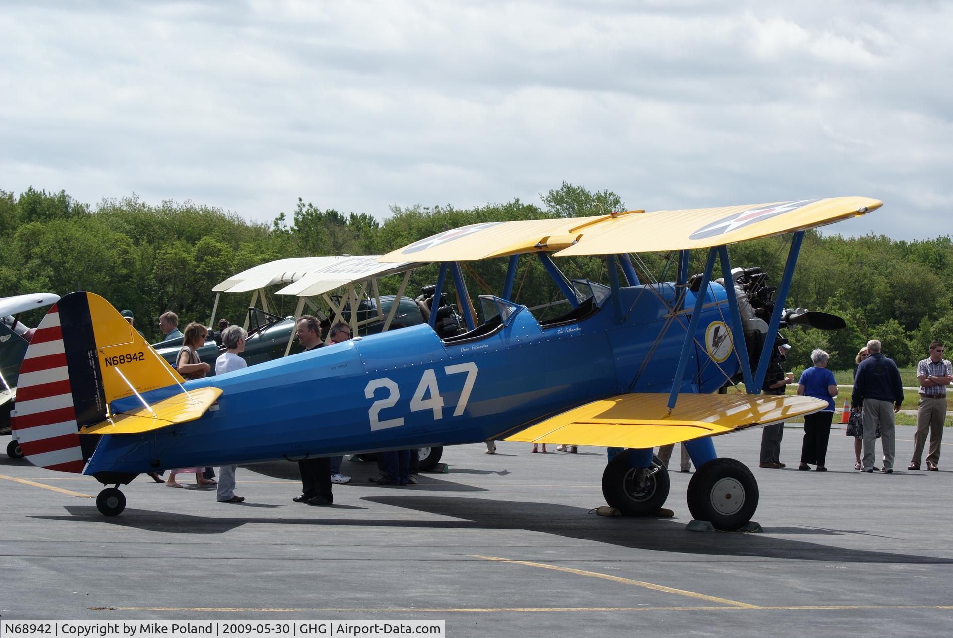 N68942, 1943 Boeing B75N1 C/N 75-7850, Marshfield Static Display