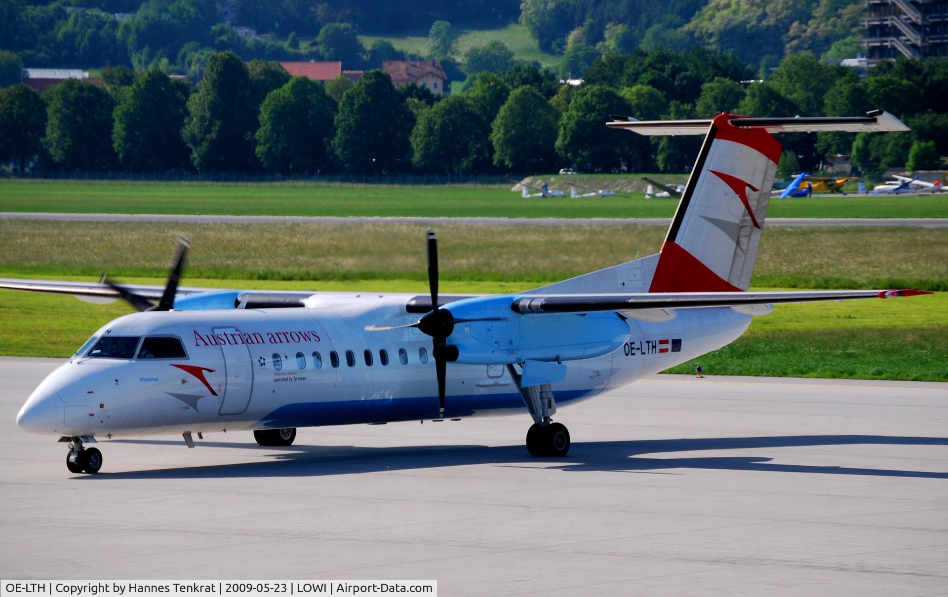 OE-LTH, 1997 De Havilland Canada DHC-8-314Q Dash 8 C/N 442, Austrian arrows Dash8-Q300 