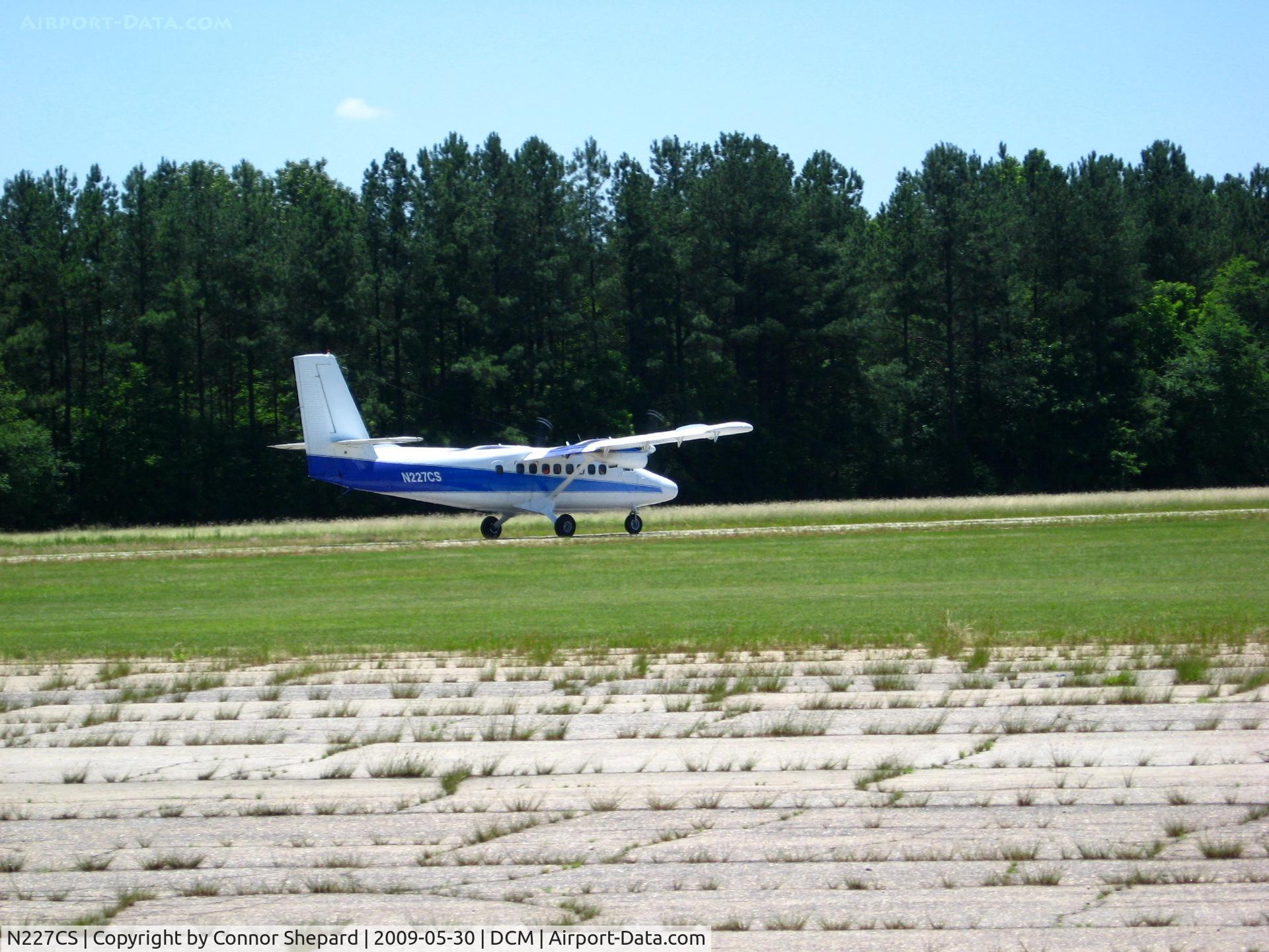 N227CS, 1966 De Havilland Canada DHC-6-100 Twin Otter C/N 27, Takeoff roll