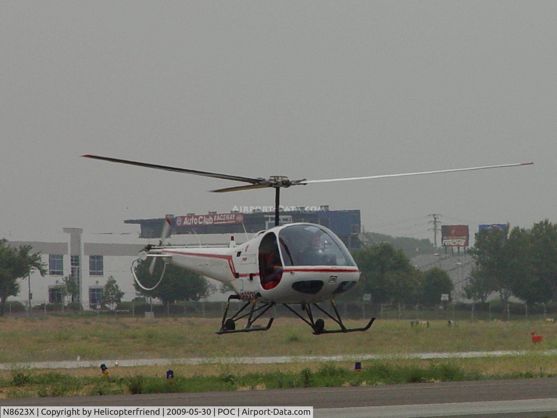 N8623X, 1984 Enstrom F-28F Falcon C/N 731, Permission granted to taxi to hanger on southside across active runways