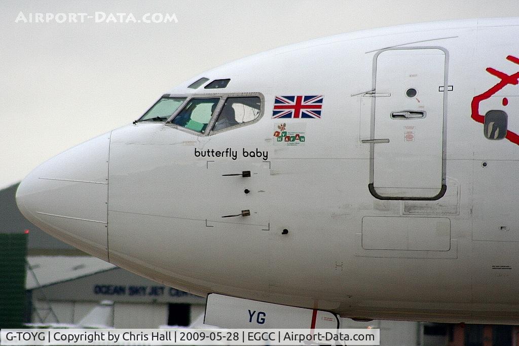 G-TOYG, 1998 Boeing 737-36N C/N 28872, 