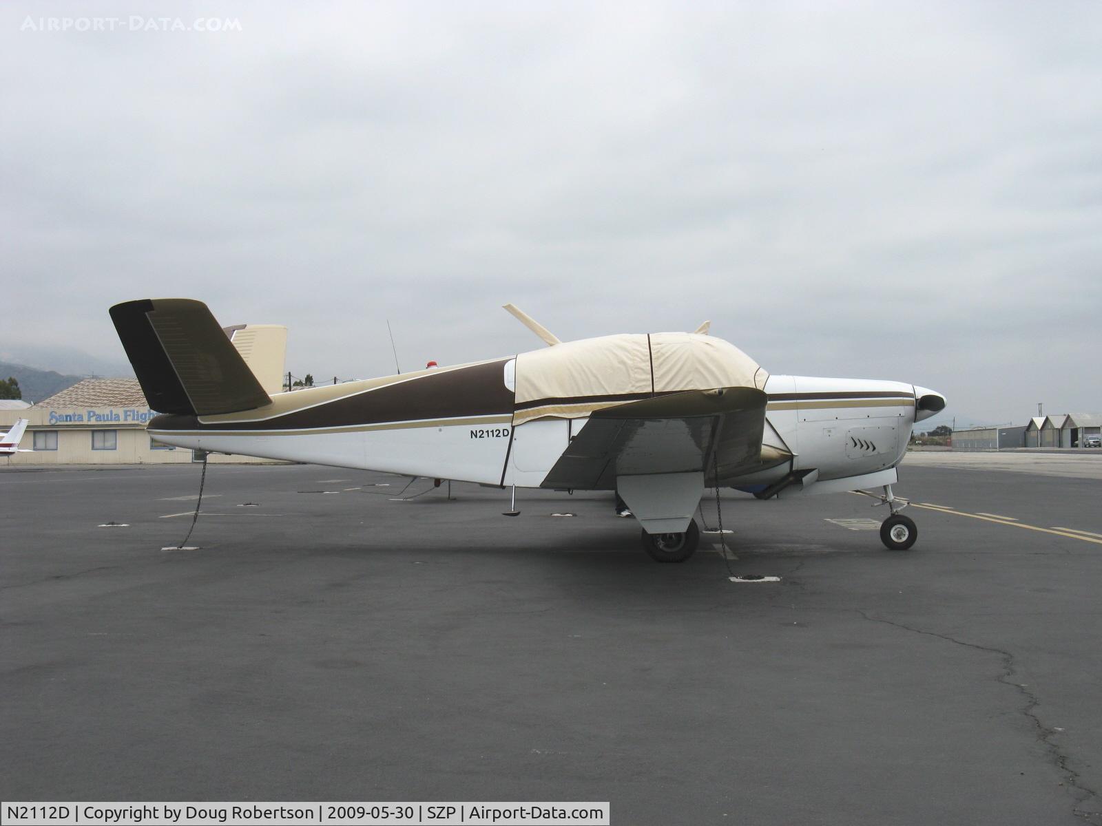 N2112D, 1953 Beech D35 C/N D-3457, 1953 Beech D35 BONANZA, Continental E185 205 Hp/185 Hp