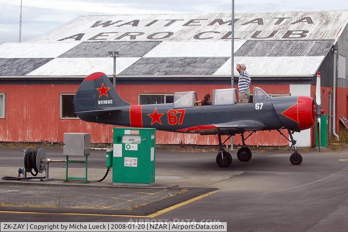 ZK-ZAY, Yakovlev Yak-52 C/N 9111602, Where is the fuel???