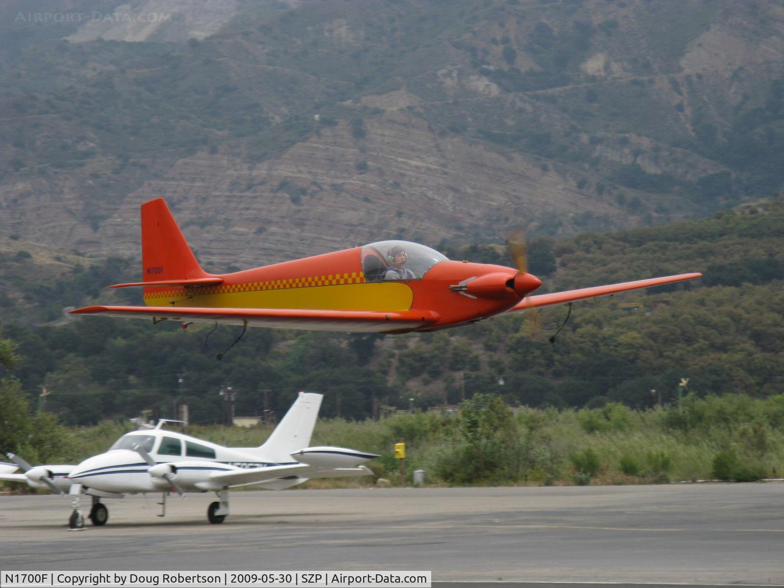 N1700F, 1967 Sportavia-Putzer Fournier RF-4D C/N 4054, 1967 Sportavia-Putzer FOURNIER R.F.4.D motor-glider, Rectimo (VW) 4AR 1200 modified to 1,400 c.c. 40 Hp, Experimental class, takeoff Rwy 22