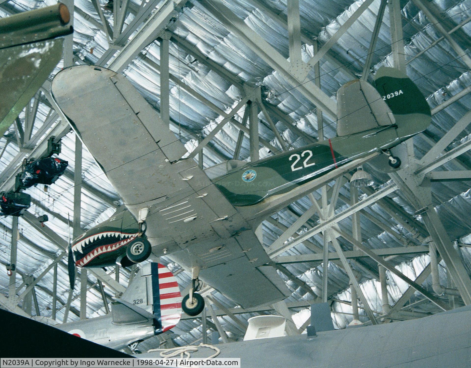 N2039A, 1957 Fairchild M-62A-4 C/N FC120, Fairchild M-62A-4 at the USAF Museum, Dayton OH