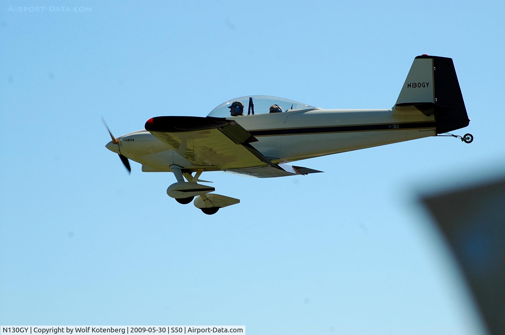 N130GY, 1993 Vans RV-4 C/N 2239, part of a group flight N1RV4,N303P  and N174RR ???