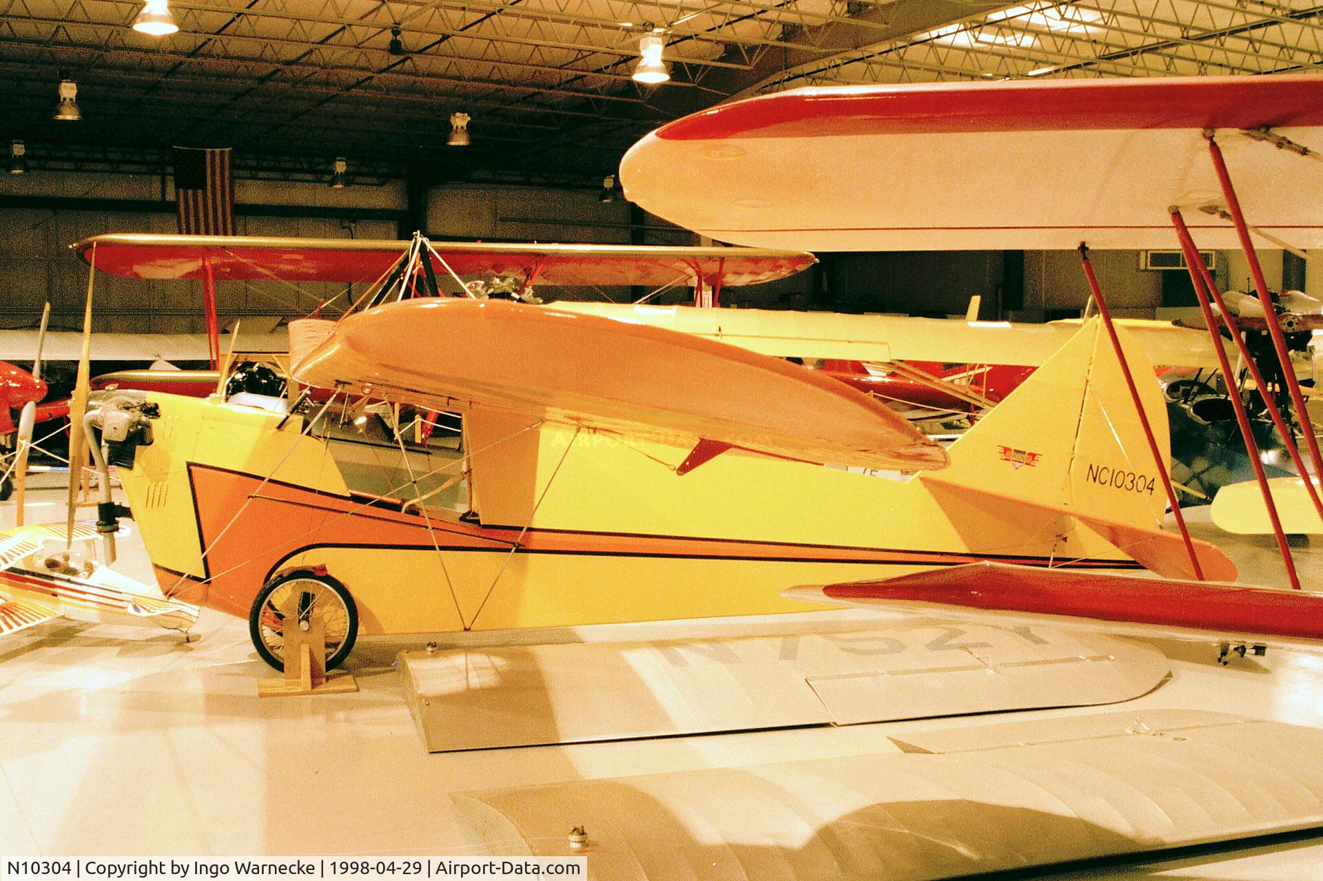 N10304, Aeronca C-2 C/N A-66, Aeronca C-2 at the Ohio History of Flight Museum, Columbus OH