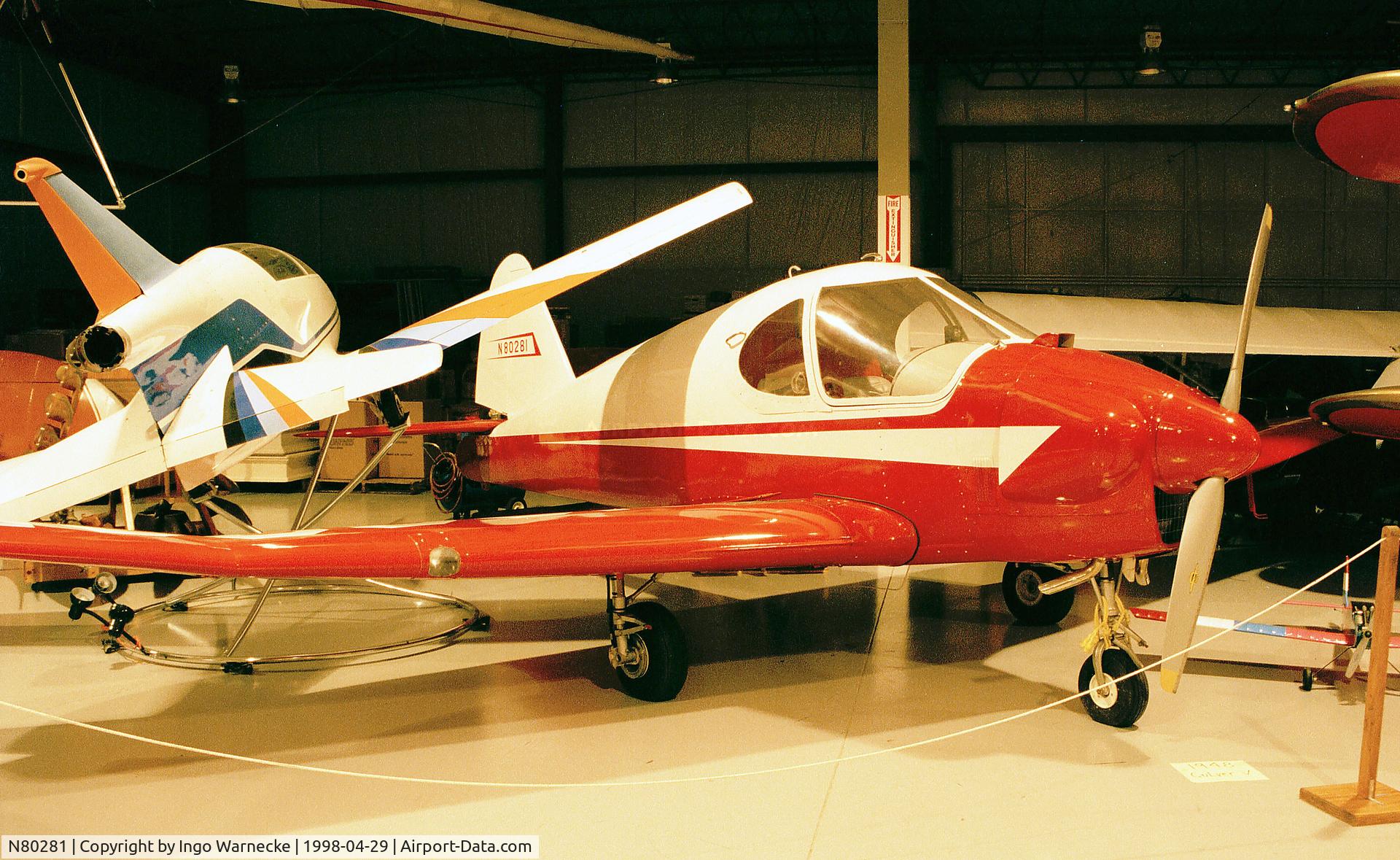 N80281, 1946 Superior Culver V C/N V-200, Culver V at the Ohio History of Flight Museum, Columbus OH