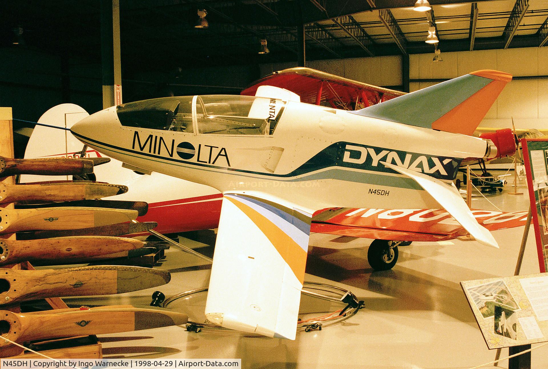 N45DH, Bede BD-5J C/N 13, Warren-Thomas Bede BD-5J at the Ohio History of Flight Museum, Columbus OH