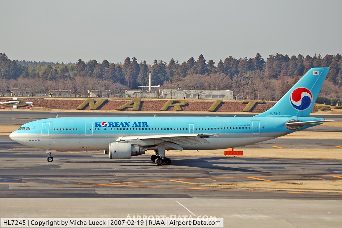 HL7245, 1994 Airbus A300B4-622R C/N 731, A Narita