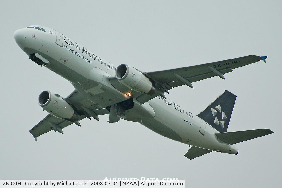 ZK-OJH, 2004 Airbus A320-232 C/N 2257, Air NZ's only Star Alliance bird