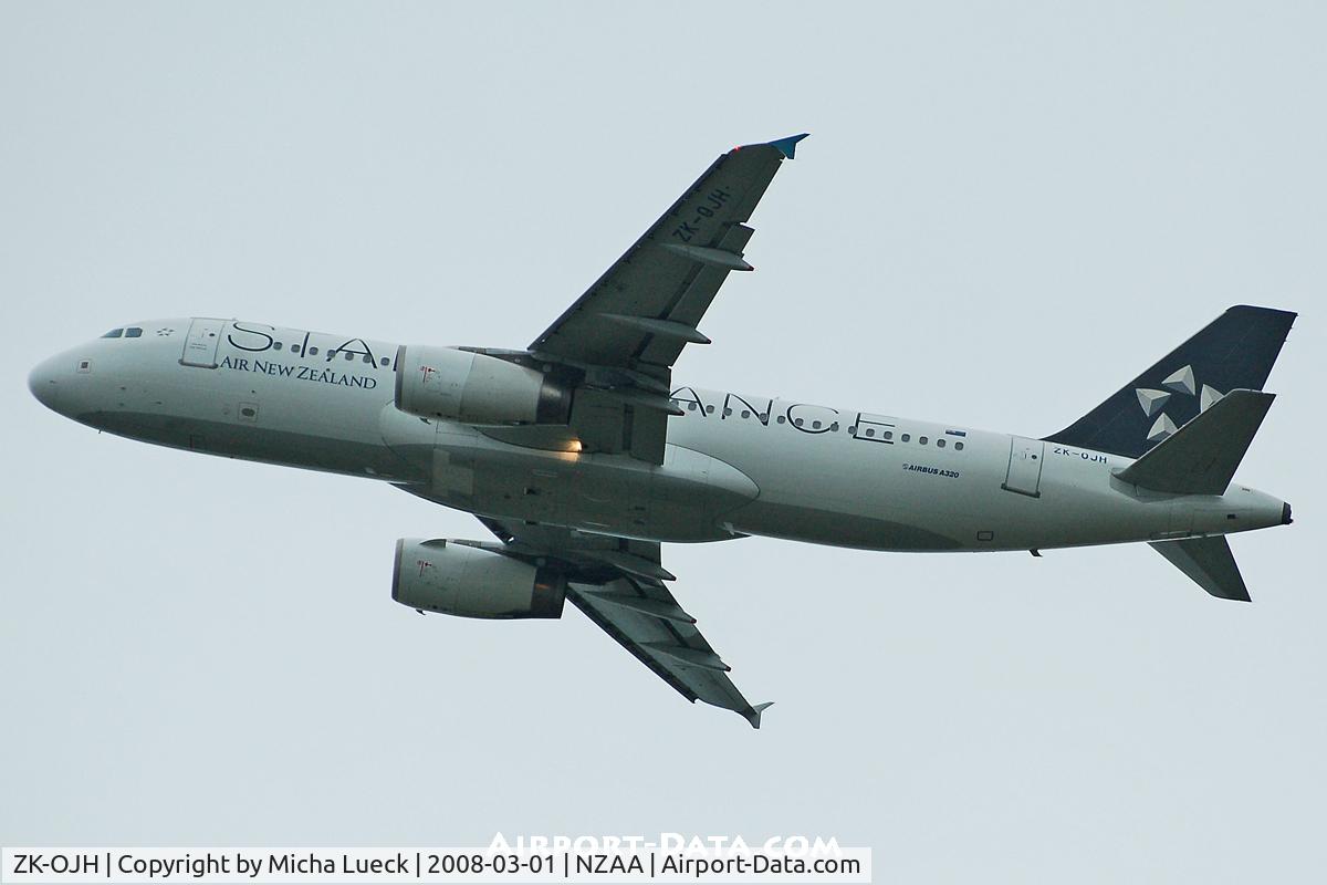 ZK-OJH, 2004 Airbus A320-232 C/N 2257, Air NZ's only Star Alliance bird