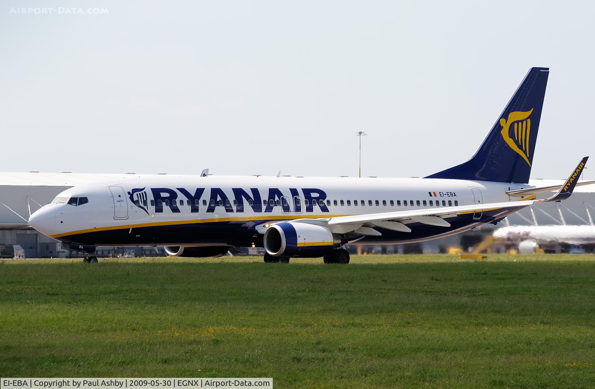 EI-EBA, 2008 Boeing 737-8AS C/N 37516, Boeing 737