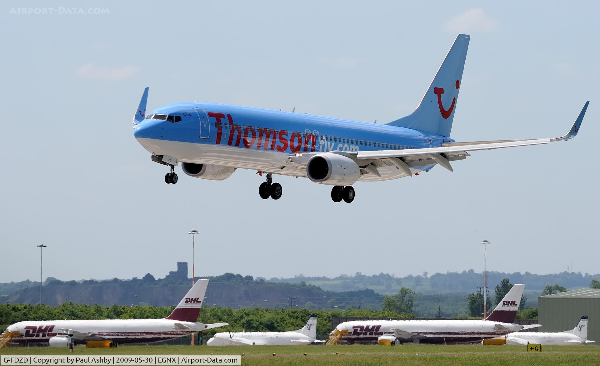 G-FDZD, 2007 Boeing 737-8K5 C/N 35132, BOEING 737