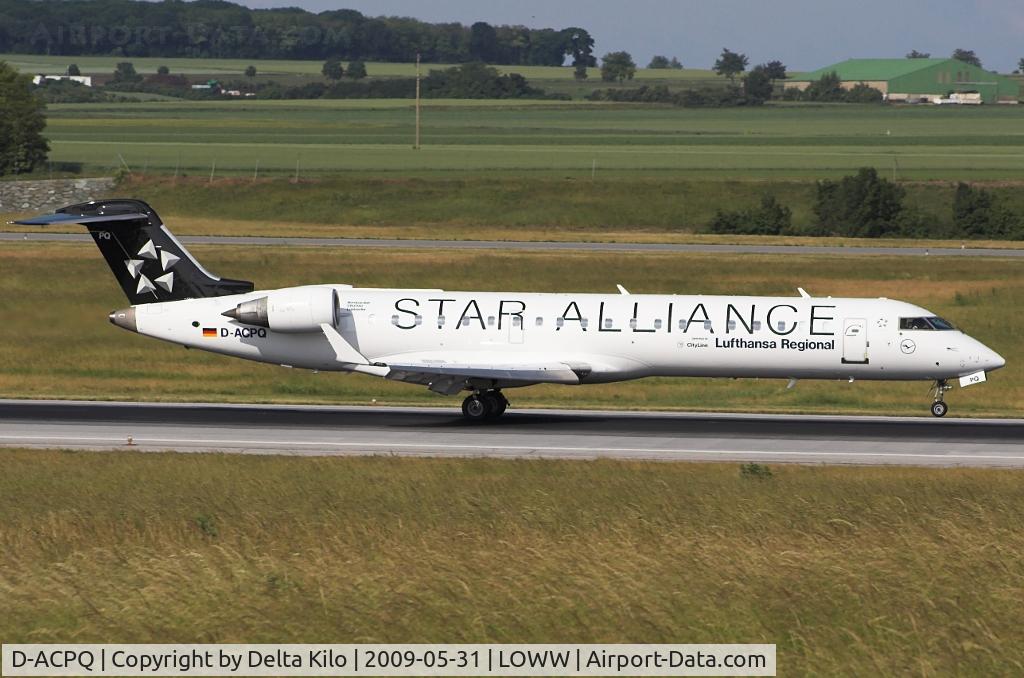 D-ACPQ, 2003 Canadair CRJ-700 (CL-600-2C10) Regional Jet C/N 10091, Lufthansa Cityline