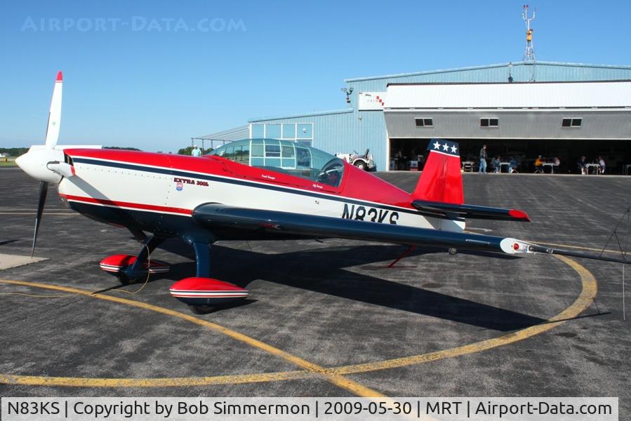 N83KS, 1998 Extra EA-300/L C/N 074, On the ramp at Marysville, Ohio