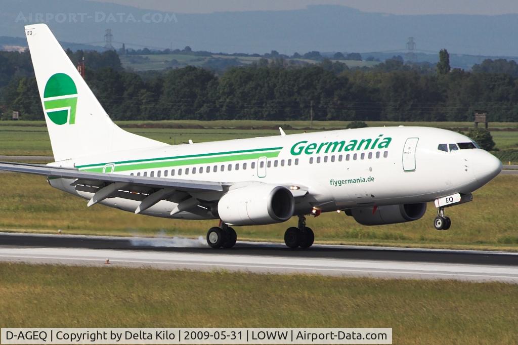 D-AGEQ, 1998 Boeing 737-75B C/N 28103, GERMANIA