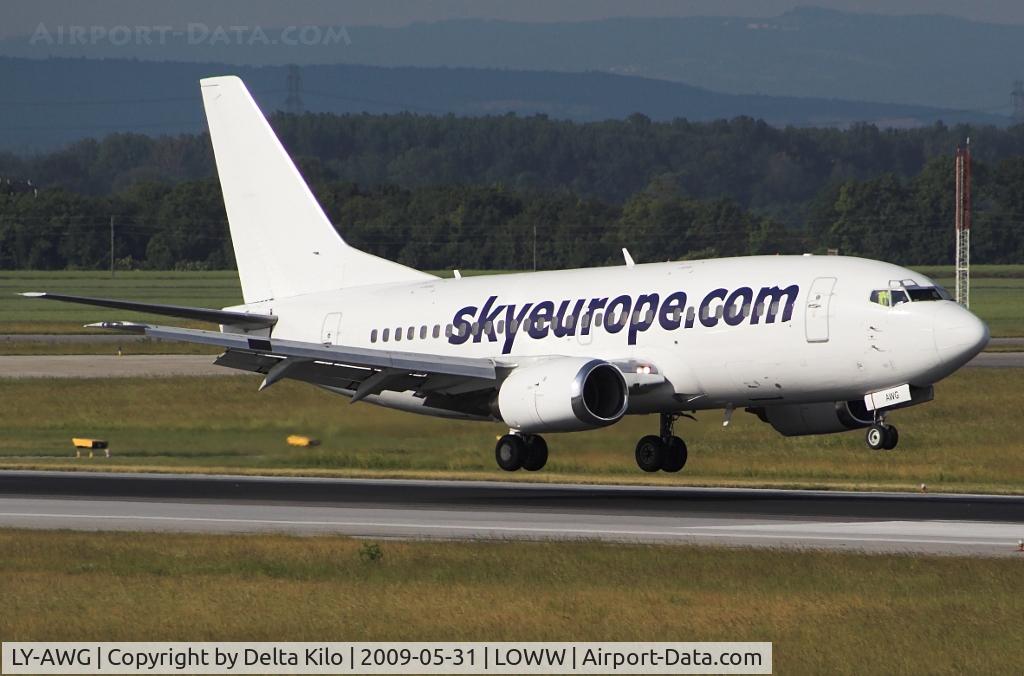 LY-AWG, 1993 Boeing 737-522 C/N 26700, Skyeuropa Boeing 737-522 c/n26700 ex flyLAL