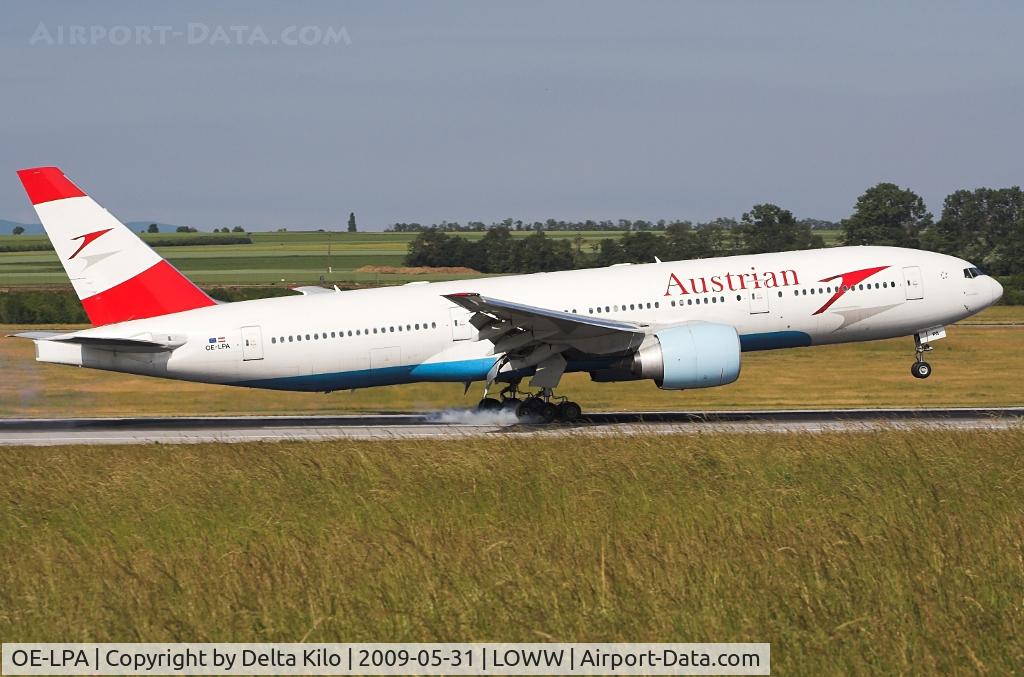 OE-LPA, 1997 Boeing 777-2Z9/ER C/N 28698, AUSTRIAN AIRLINES