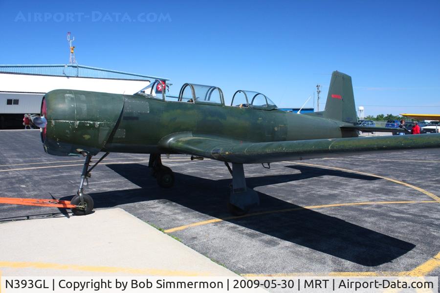 N393GL, 1982 Nanchang CJ-6 C/N 3832022, On the ramp at Marysville, Ohio