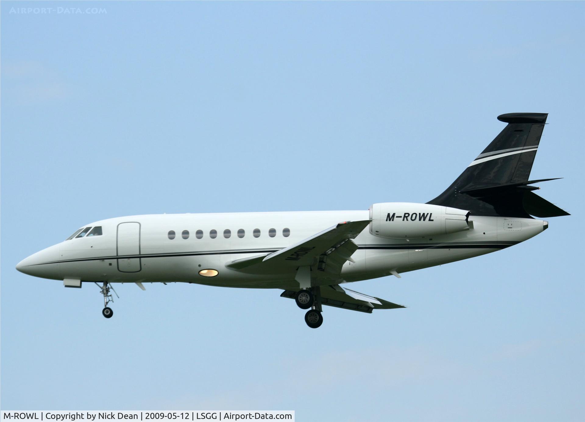M-ROWL, 2006 Dassault Falcon 2000EX C/N 95, LSGG