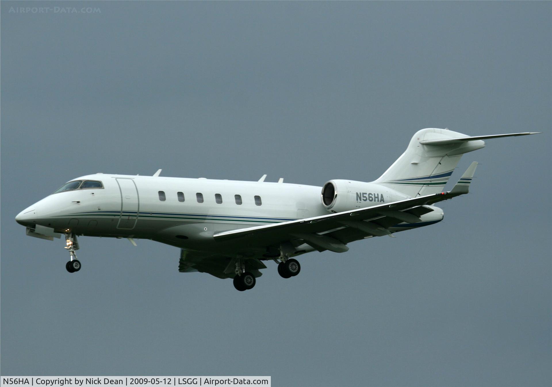 N56HA, 2006 Bombardier Challenger 300 (BD-100-1A10) C/N 20105, LSGG