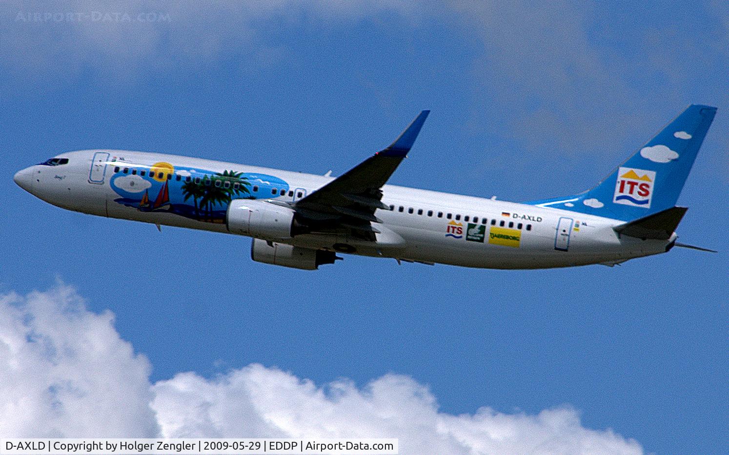 D-AXLD, 2007 Boeing 737-8FH C/N 35093, Just left LEJ for a mediterranean destination