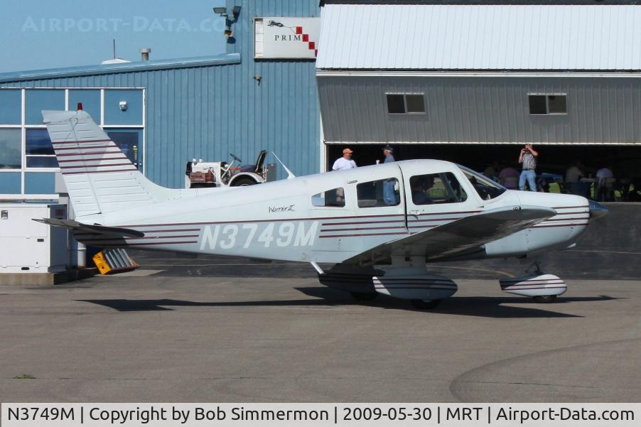 N3749M, 1978 Piper PA-28-161 C/N 28-7816373, Fly-in breakfast at Marysville, Ohio