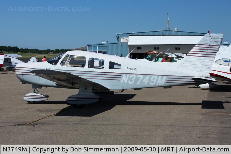 N3749M, 1978 Piper PA-28-161 C/N 28-7816373, Fly-in breakfast at Marysville, Ohio