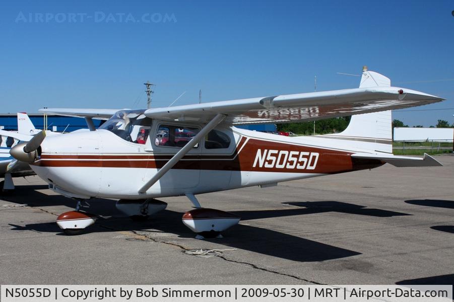 N5055D, 1958 Cessna 182 Skylane C/N 51155, Fly-in breakfast at Marysville, Ohio