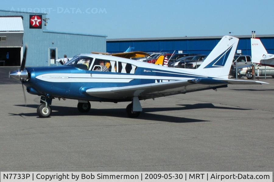 N7733P, 1961 Piper PA-24-250 Comanche C/N 24-2947, Fly-in breakfast at Marysville, Ohio