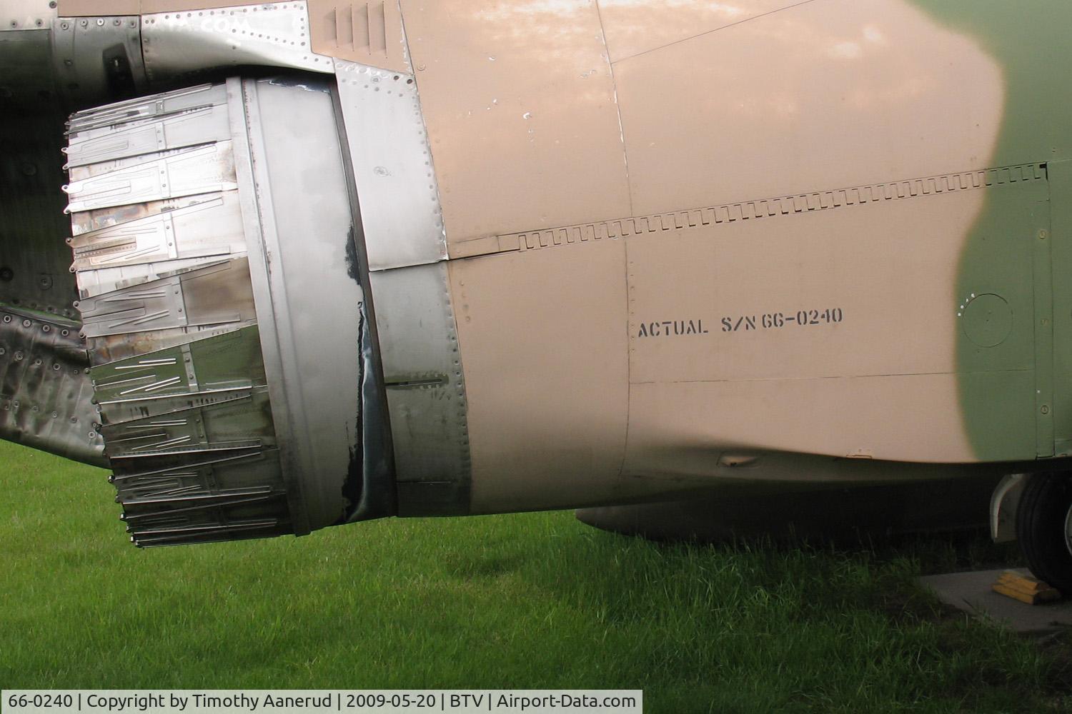 66-0240, 1966 McDonnell F-4D-29-MC Phantom II C/N 1899, Vermont Air National Guard airpark, Burlington, VT
