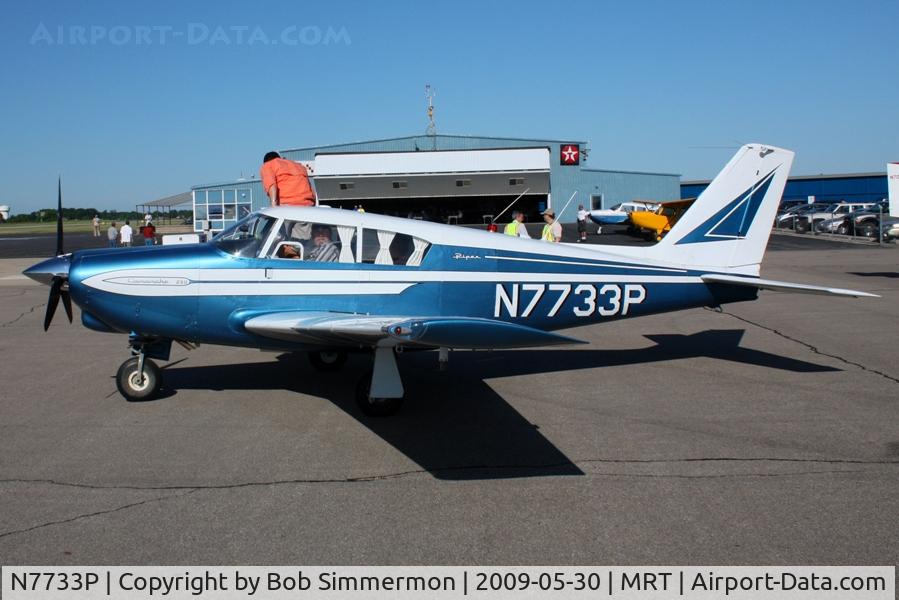 N7733P, 1961 Piper PA-24-250 Comanche C/N 24-2947, Fly-in breakfast at Marysville, Ohio
