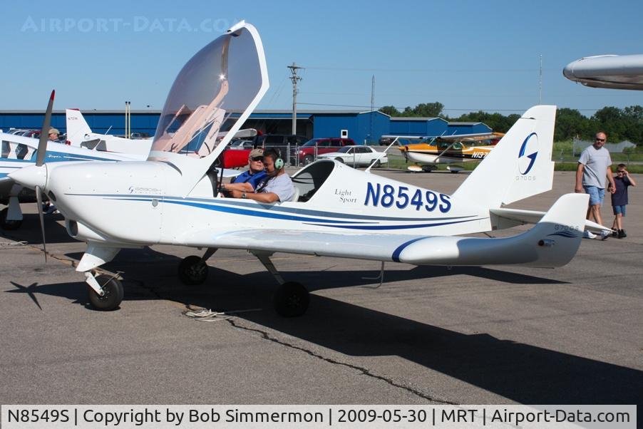 N8549S, 2007 Aero AT-4 LSA C/N AT4-004, Preparing to depart the Marysville, Ohio fly-in breakfast.