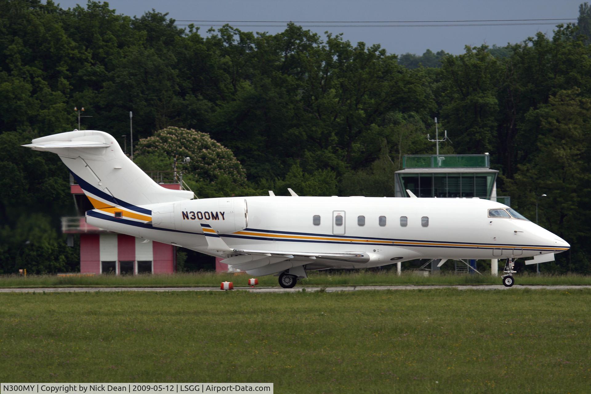 N300MY, 2005 Bombardier Challenger 300 (BD-100-1A10) C/N 20062, LSGG