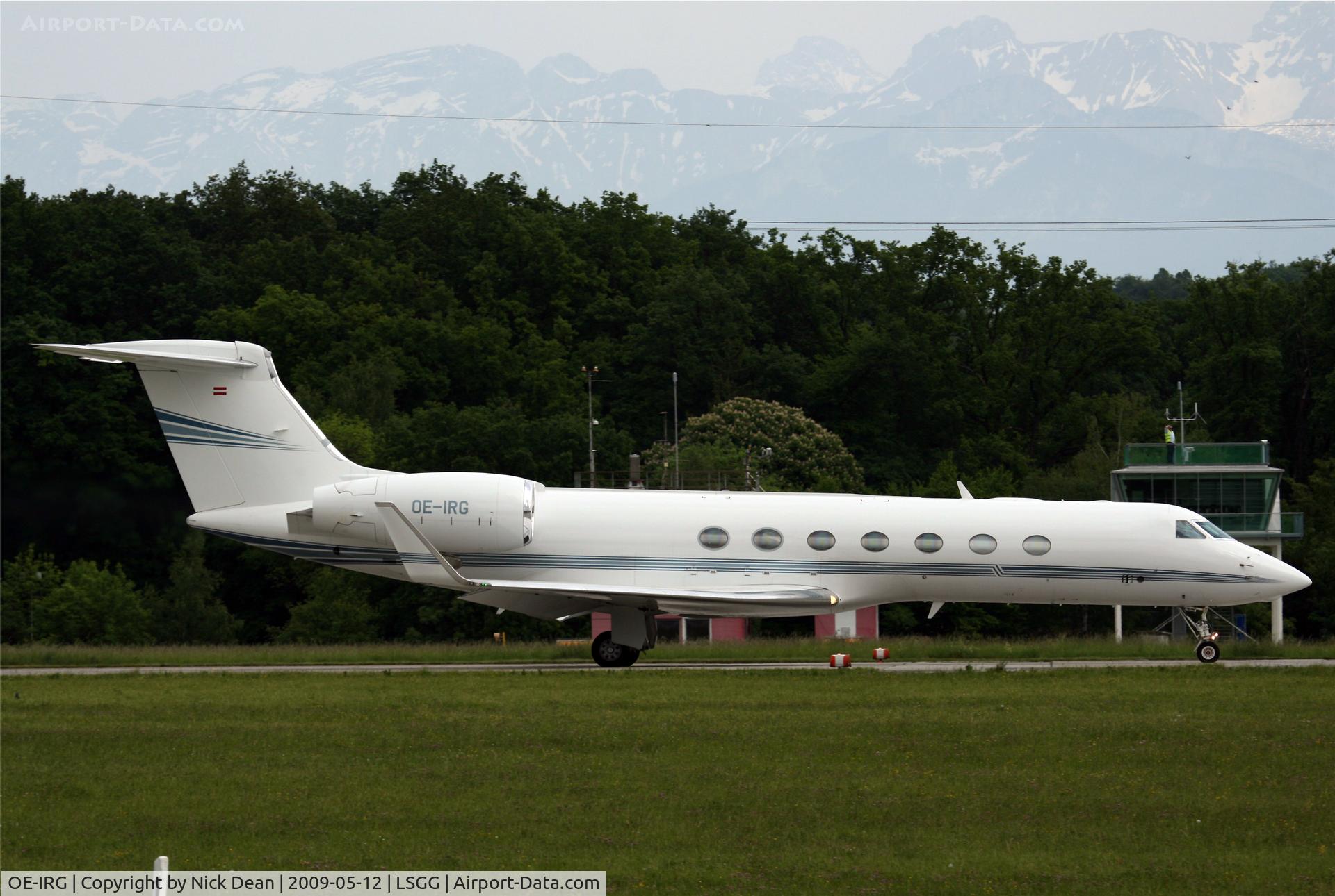 OE-IRG, 2006 Gulfstream Aerospace V-SP G550 C/N 5139, LSGG