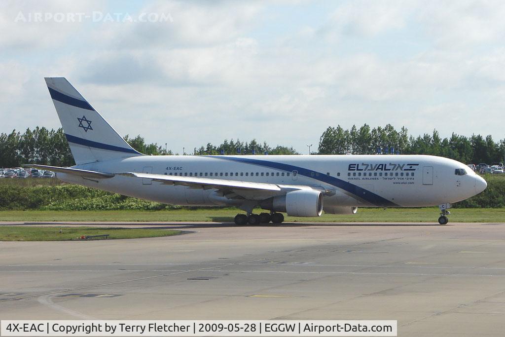 4X-EAC, 1984 Boeing 767-258/ER C/N 22974, El Al B767 at Luton
