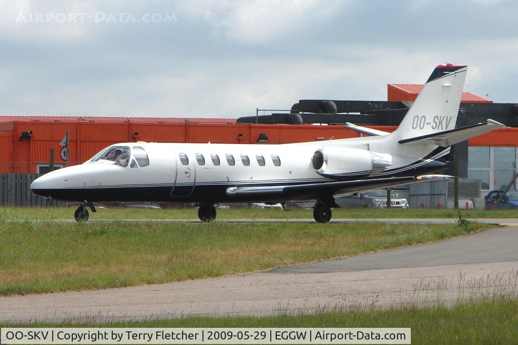 OO-SKV, 1996 Cessna 560 Citation V C/N 560-0153, Citation 560 at Luton