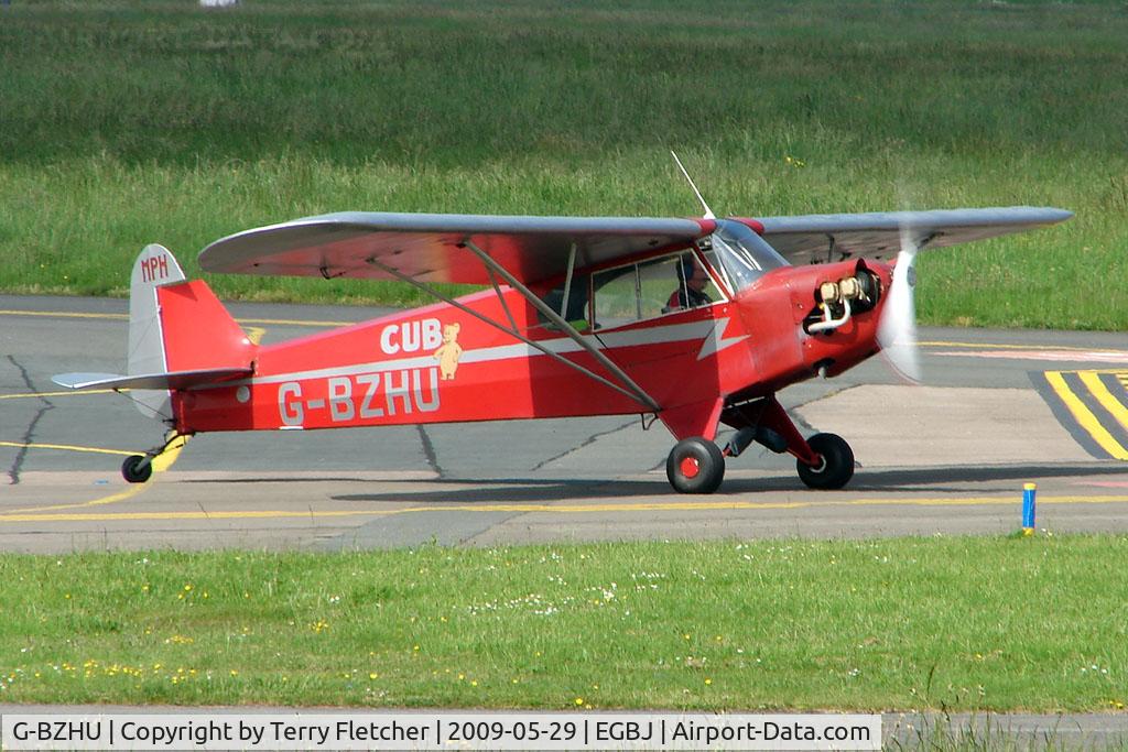 G-BZHU, 1982 Wag-Aero Sport Trainer C/N AACA/351, WAG-AERO Trainer at Gloucestershire Airport
