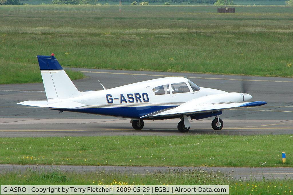 G-ASRO, 1964 Piper PA-30 Twin Comanche Twin Comanche C/N 30-395, Pa-30 at Gloucestershire Airport